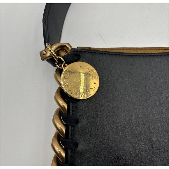 Stella McCartney Black Leather Frayme Tote Bag MSRP $1925 - Picture 7 of 7